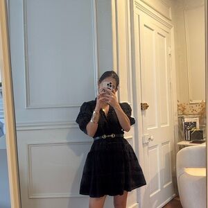 Zara black dress
Belt not included